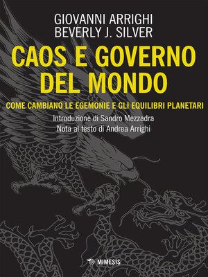 cover image of Caos e governo del mondo